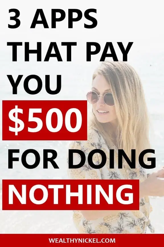 3 of my favorite apps that make money ($500+ per year). Make extra money for literally doing nothing with these cash back apps! Plus sign up now to collect $20 in instant bonus cash. #apps #makemoneyonline #extramoney #makemoney #extraincome