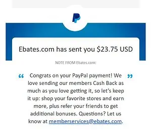 get paid with rakuten through paypal