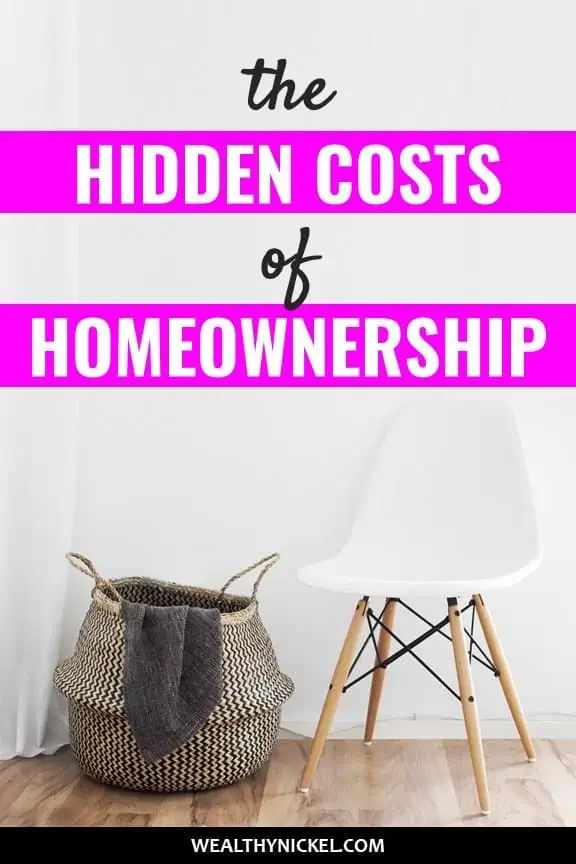 Before you buy a home, make sure you understand these hidden costs of homeownership. Should you keep renting or buy a home? Consider ALL the costs of owning a home before you decide. #realestate #home #homeowner #homeownertips #mortgage #savemoney