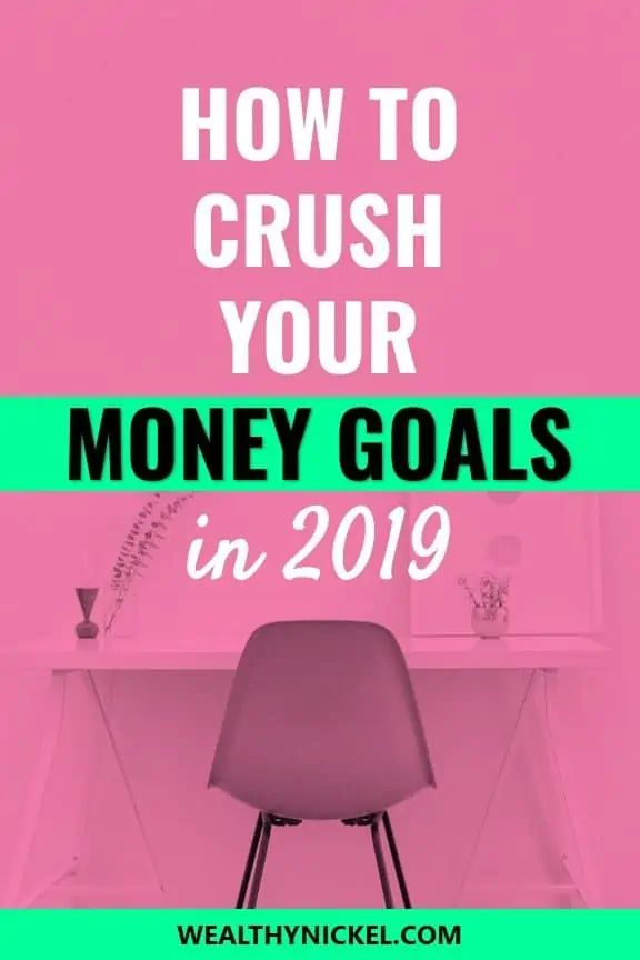 Did you know there's one simple thing you can do to increase your chances of achieving your money goal by 42%? Start your 2019 money goals right and get on the path to financial freedom! #moneygoals #financialfreedom #financialplanning #2019goals