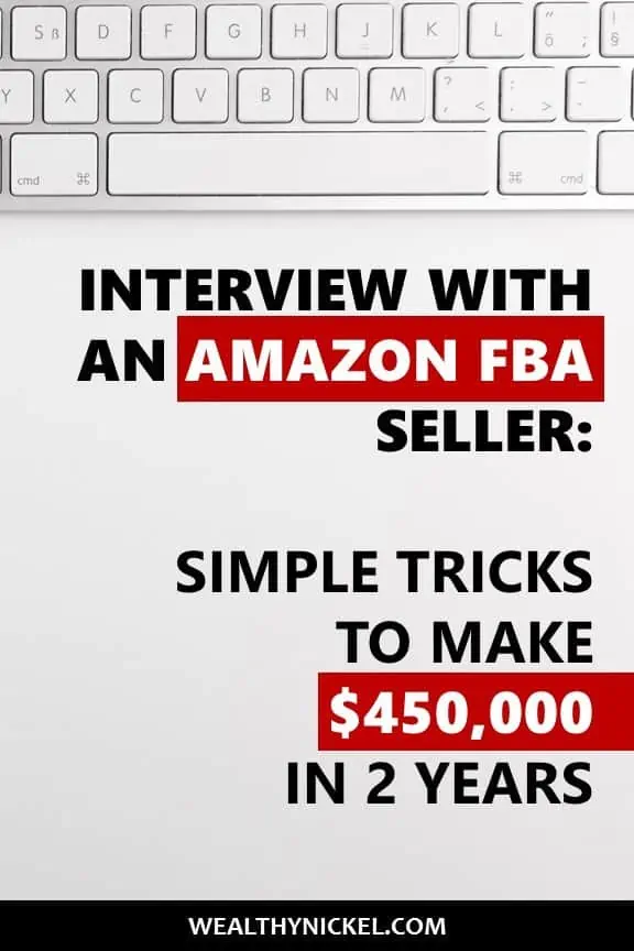 Find out step by step how to start an Amazon FBA business! Our guest, Marc, shares his secrets on how to make money online with Amazon FBA, and how he made an extra $450k in 2 years with this side hustle! #makemoneyonline #sidehustles #amazonfba #workfromhome