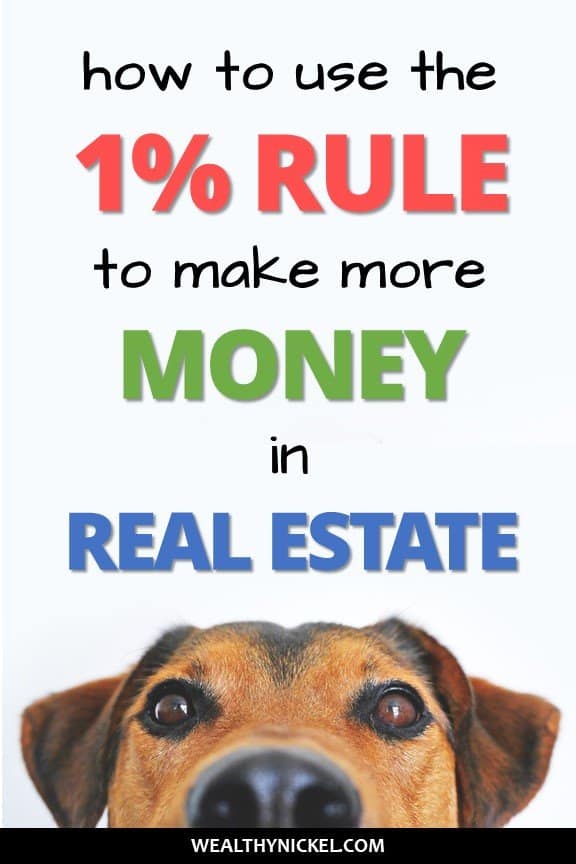 one percent rule rental property math