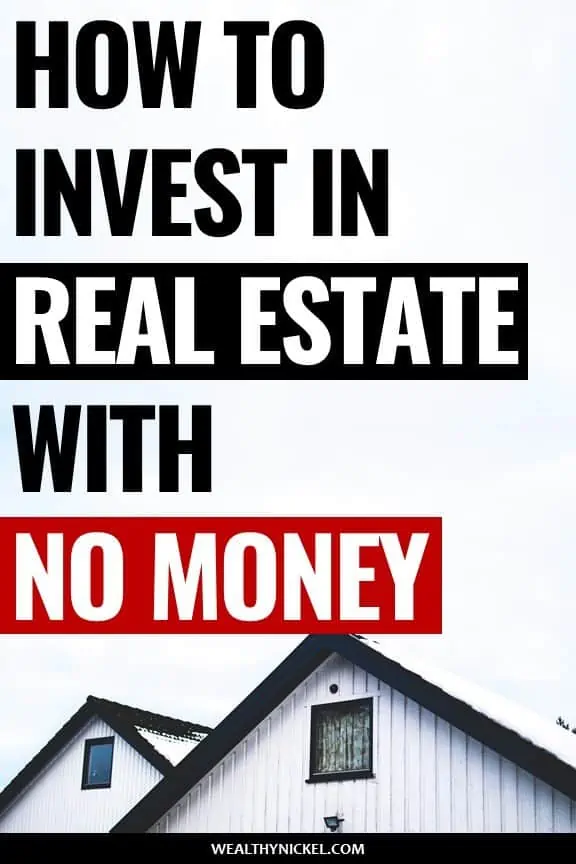 How to invest in a property on sale with no money