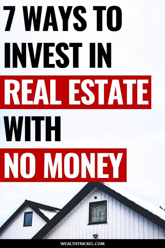 how to invest in real estate with no money and bad credit