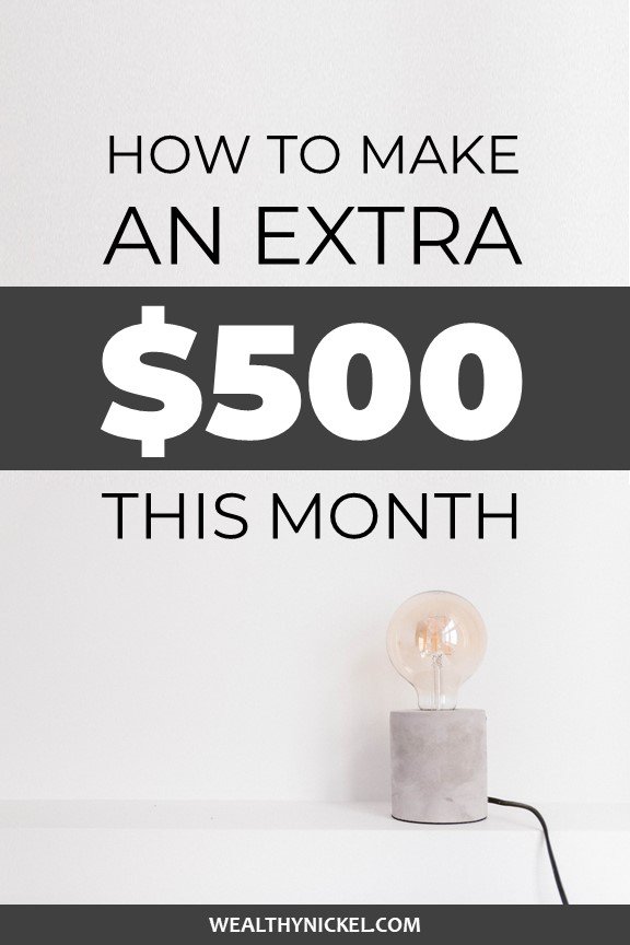 how to make an extra 500 a month (7 easy ways to make $500 per month)