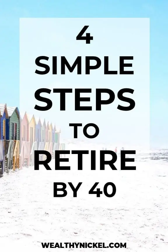 how to retire early and retire by 40