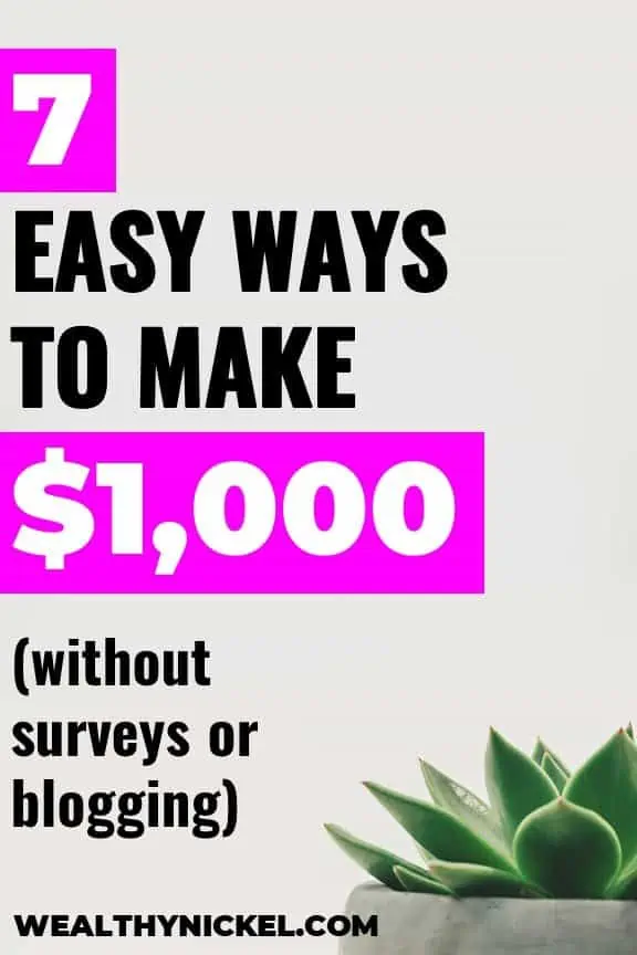 easy ways to make money