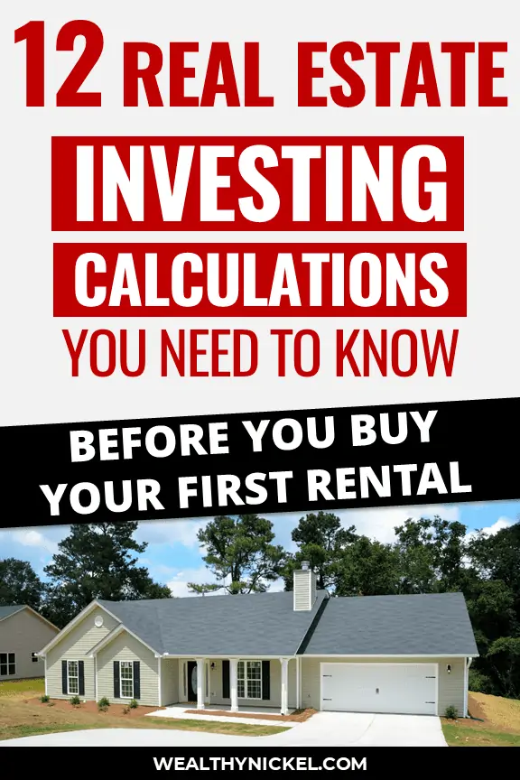 real estate investing calculations you need to know
