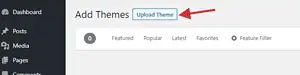 Upload theme