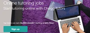 chegg tutor signup