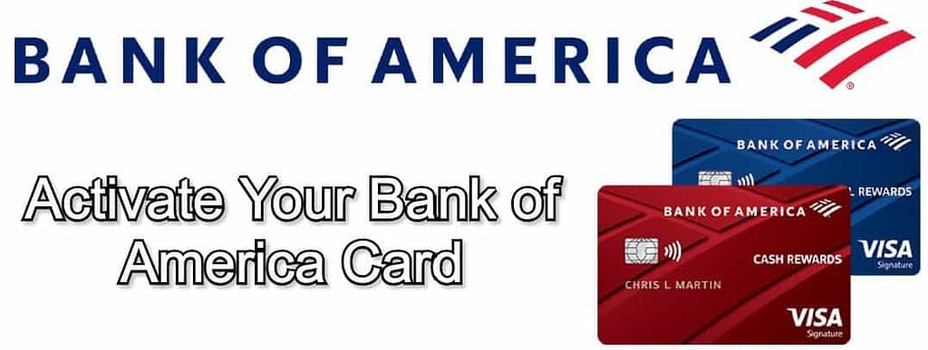 activate bank of america card