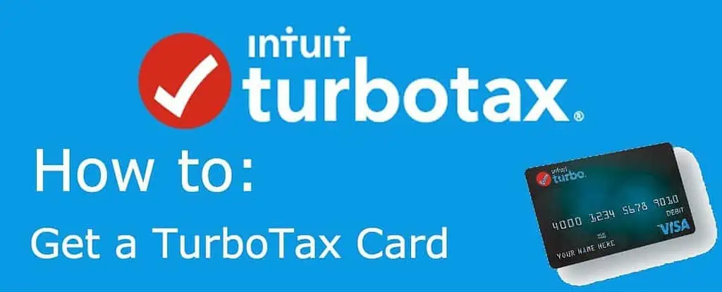 How to get turbotax card