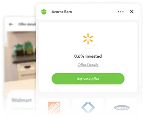 acorns make money walmart