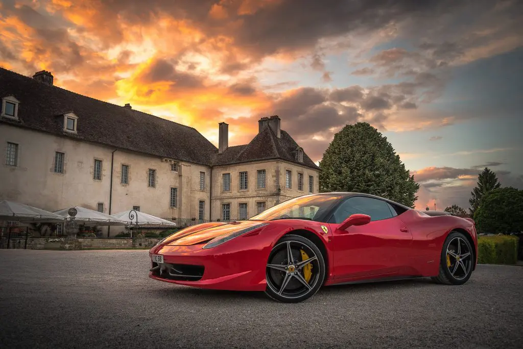 red sports car rich - Want to Know How to Get Rich? Follow These 8 Steps