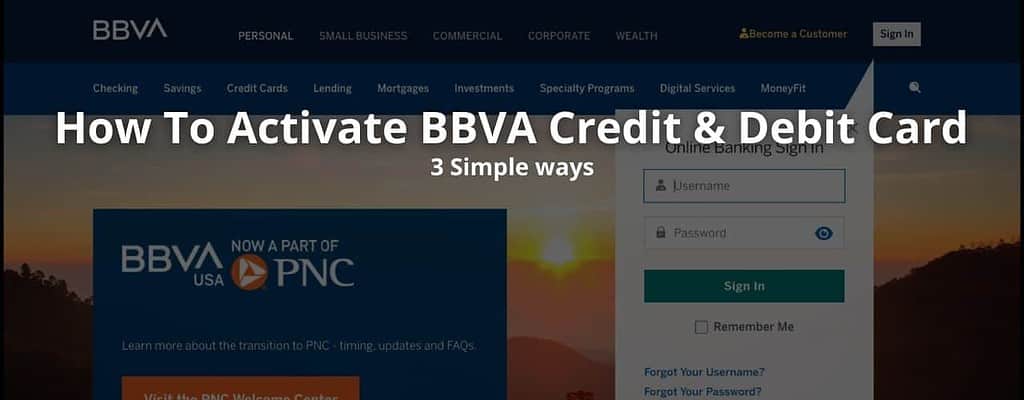 BBVA credit card