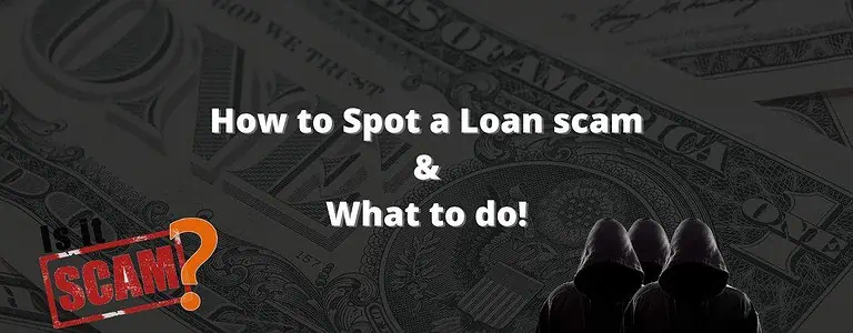 how to spot a loan scam