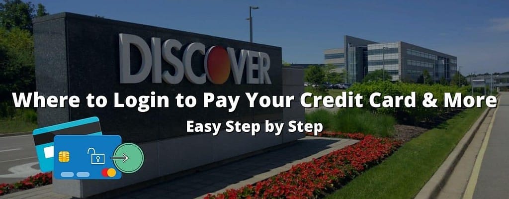 discover bank login credit card