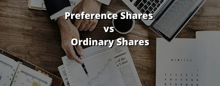 Preference shares vs ordinary shares
