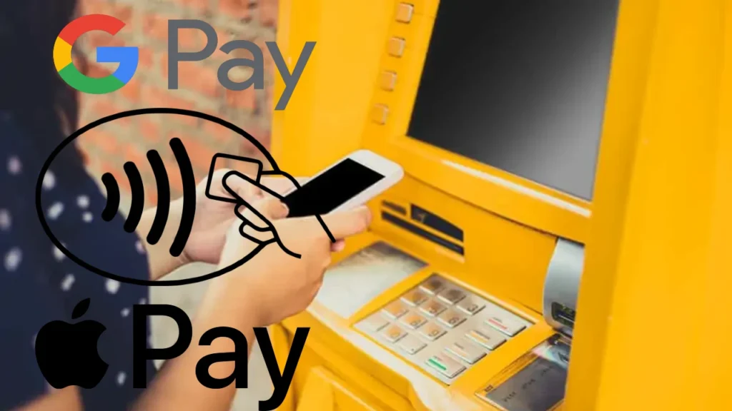 atm that allow google apple pay