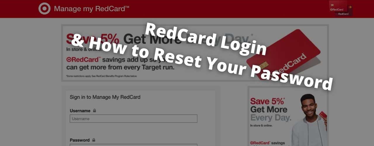 Target RedCard Login Access to Your Credit Card Wealthy Nickel