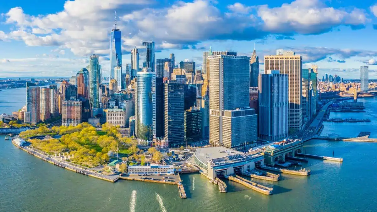 manhattan new york shutterstock - On the Brink of Collapse? 12 States With the Highest Debt in the U.S.