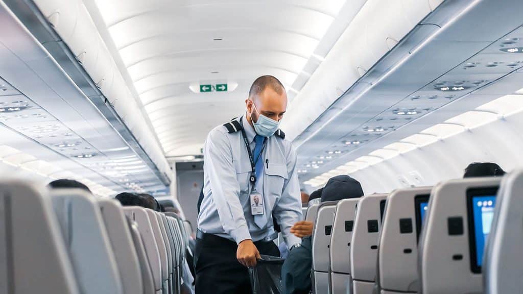 flight attendant unsplash msn