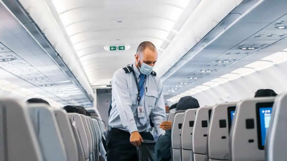 flight attendant unsplash msn - Rethink Your Career: 12 Low-Stress Easy Jobs That Pay You Surprisingly Well