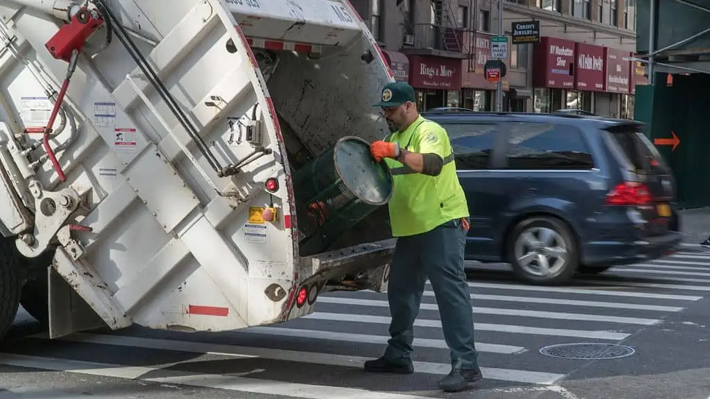 sanitation worker high paying job nobody wants