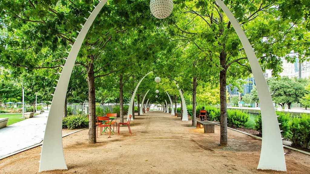 Klyde Warren Park Butterfly Garden