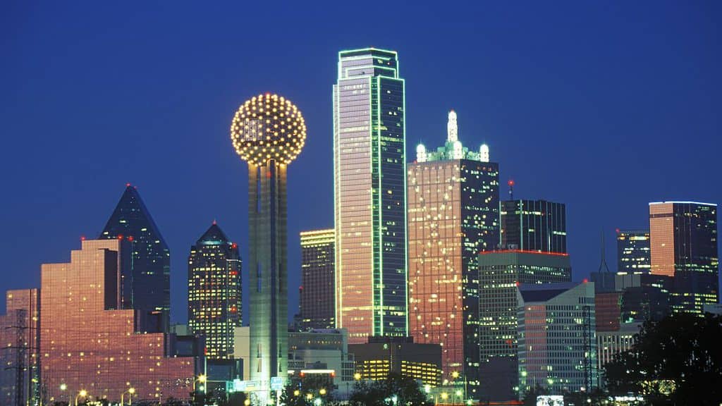 Reunion Tower Downtown Dallas