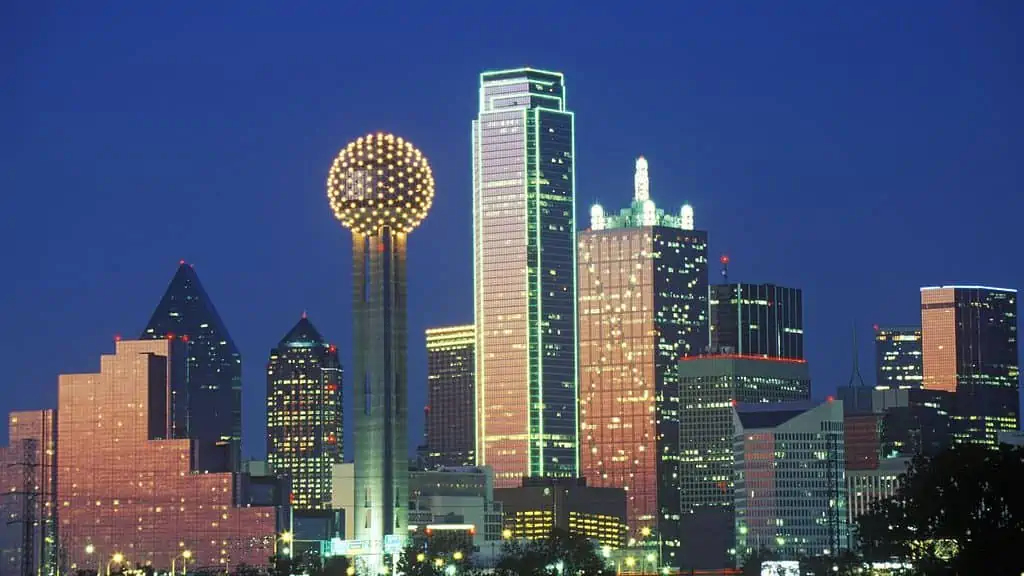 Reunion Tower Downtown Dallas
