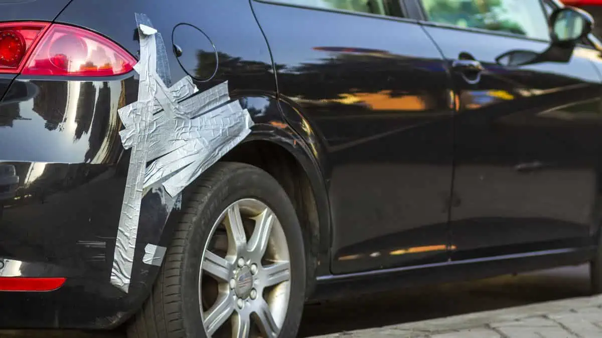 car with duct tape ss - “Extreme Measures” 10 Things Only People Who Grew Up Poor Would Understand