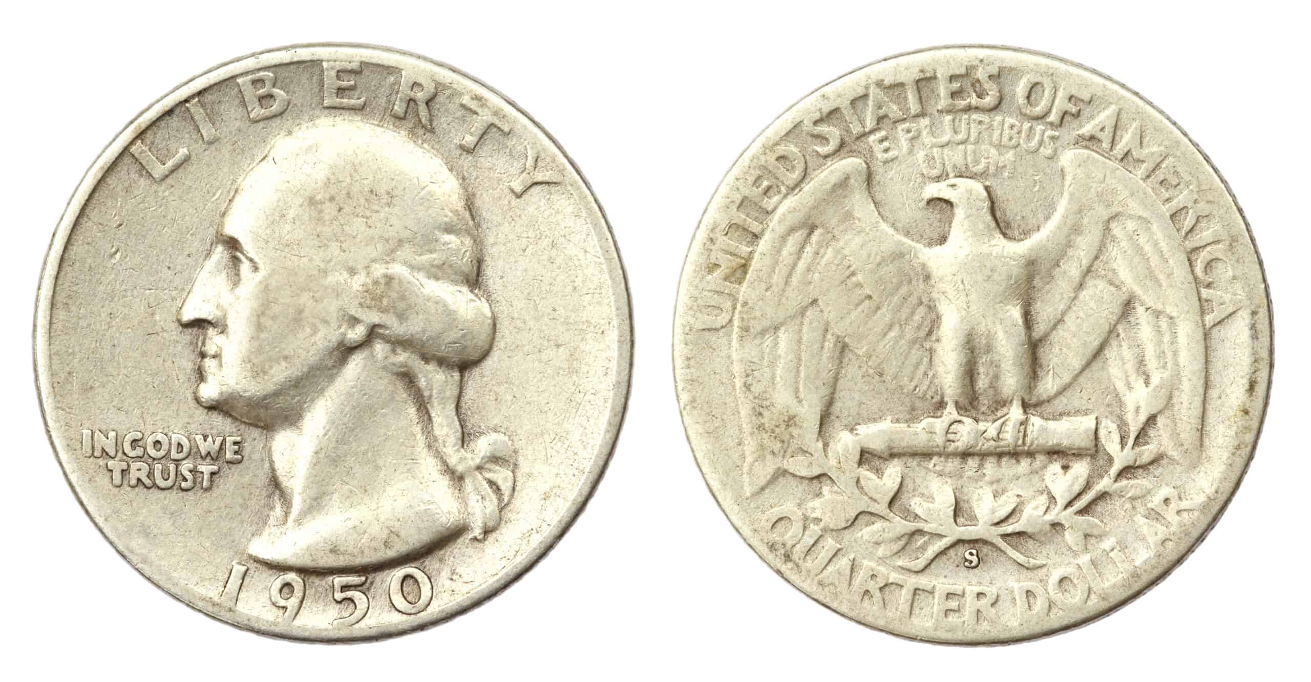 1950 Quarter worth money