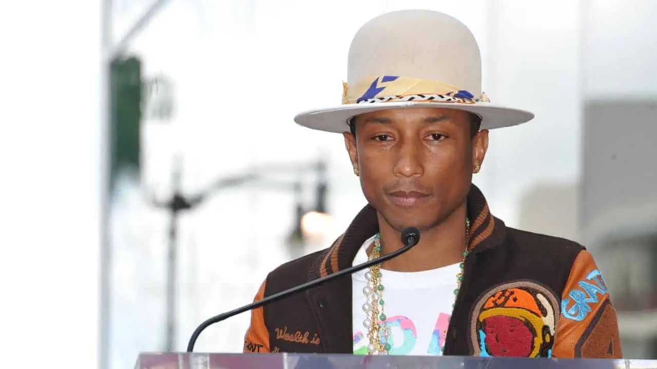 Pharrell Williams ss - 12 Celebrities Who Started Their Own Charities - For Unique Reasons
