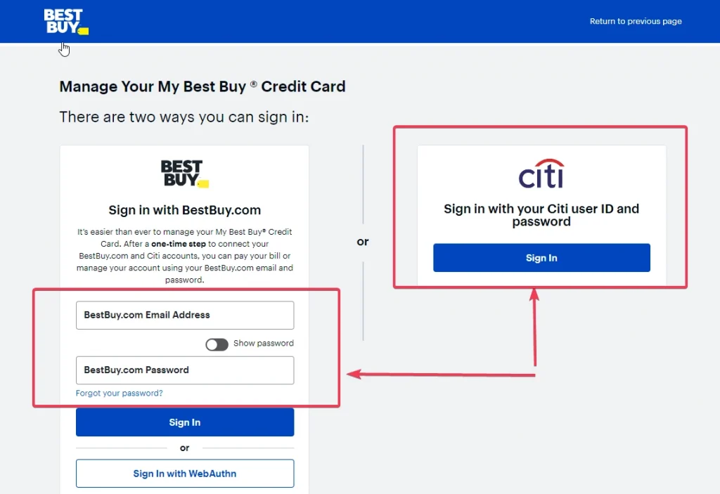 Best Buy Credit Card Login - Best Buy Credit Card Login | Online Payment | Bill Pay