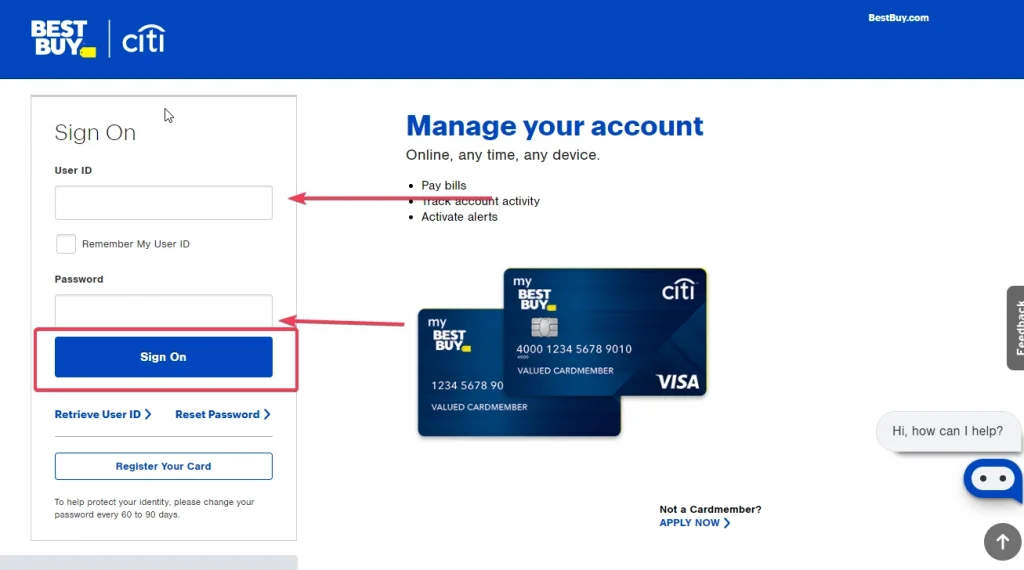 Citibank Best Buy Credit Login - Best Buy Credit Card Login | Online Payment | Bill Pay