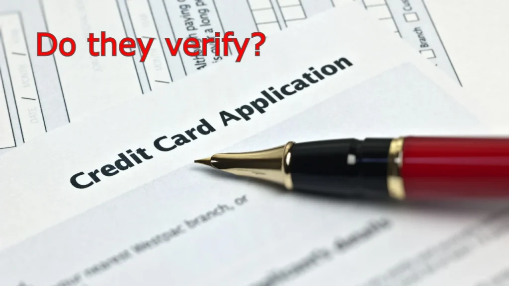 credit card information verify
