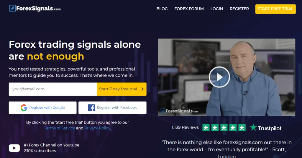 Forexsignals.com preview - ?Best Forex Signals providers | Top 5 highest ROI Signals in 2021