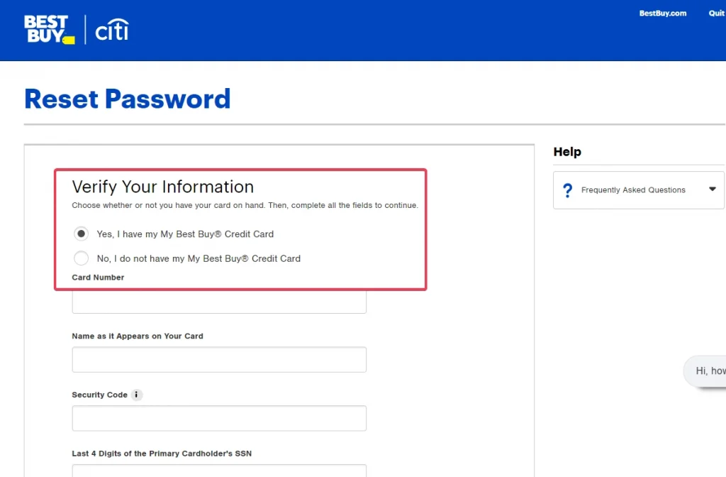 Reset Login Best Buy - Best Buy Credit Card Login | Online Payment | Bill Pay