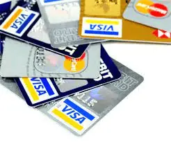 Visa/MasterCard credit cards