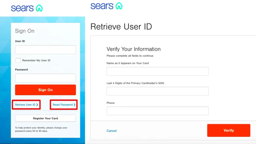 sears card retrieve - Sears Credit Card Login | Citi Card | Mastercard