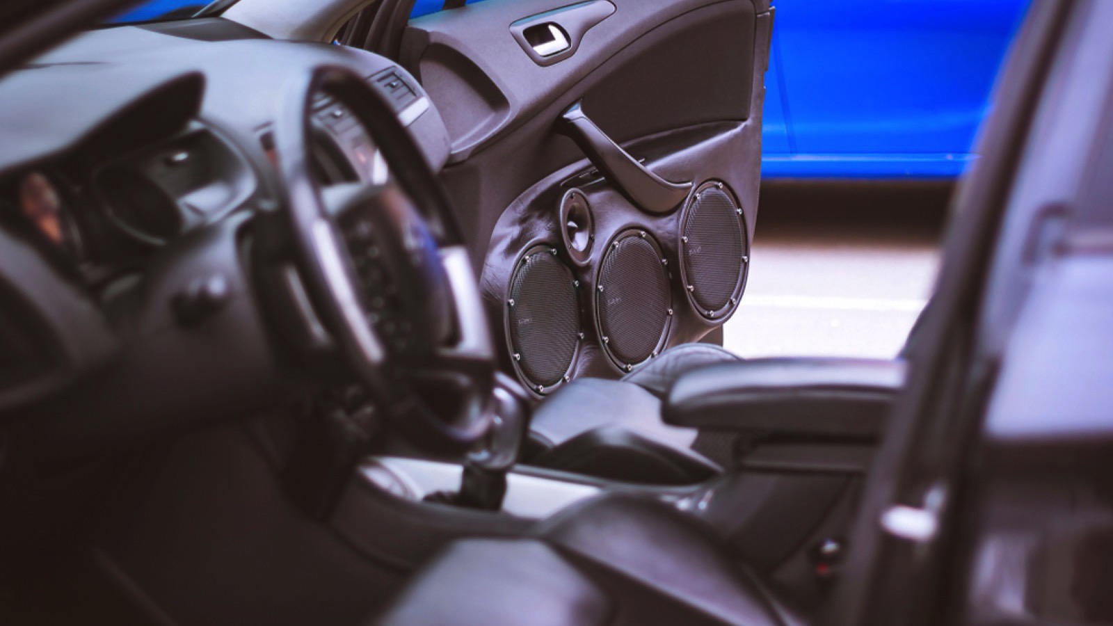 Car audio system speaker