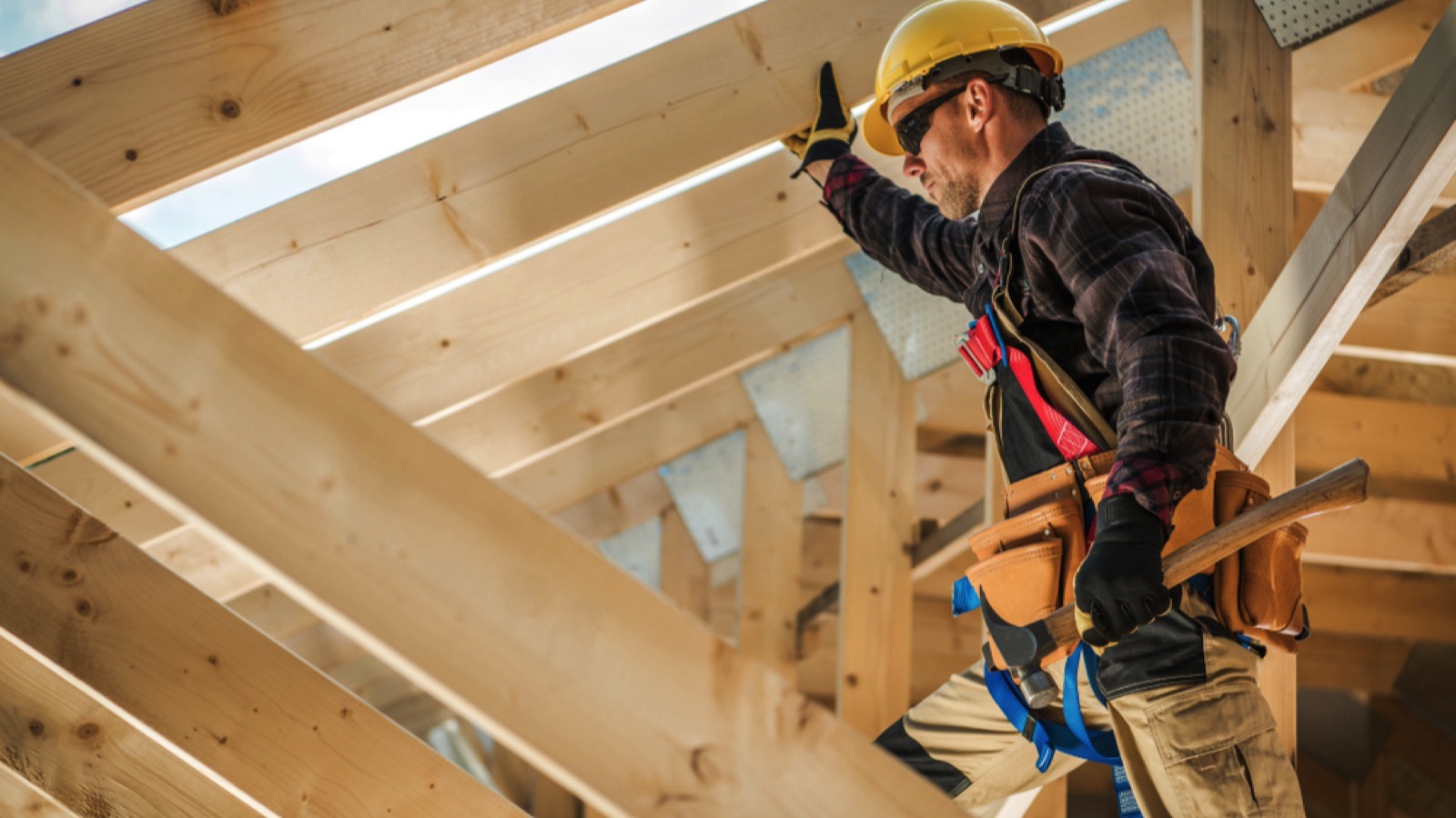 Checking roof