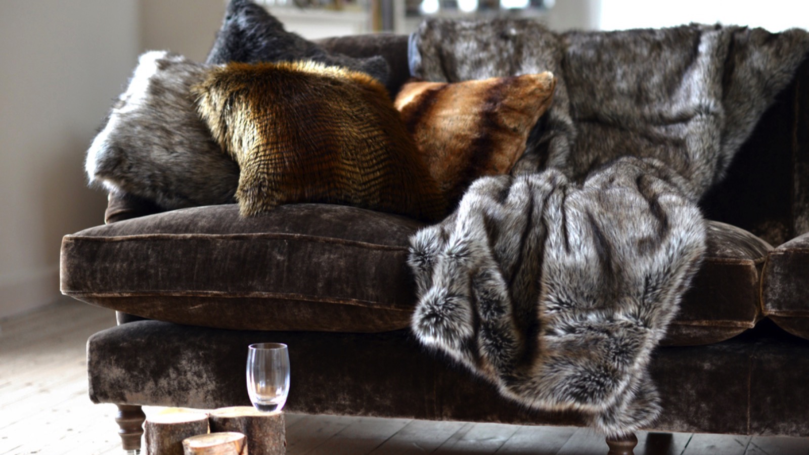 Faux Fur Throws
