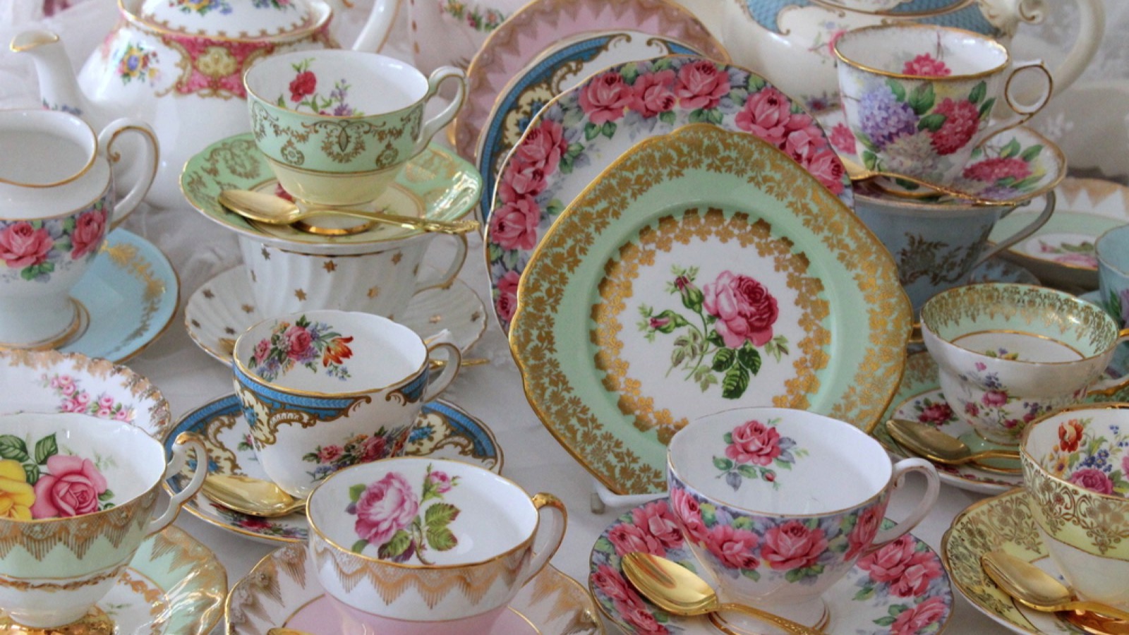 Fine China tea cups