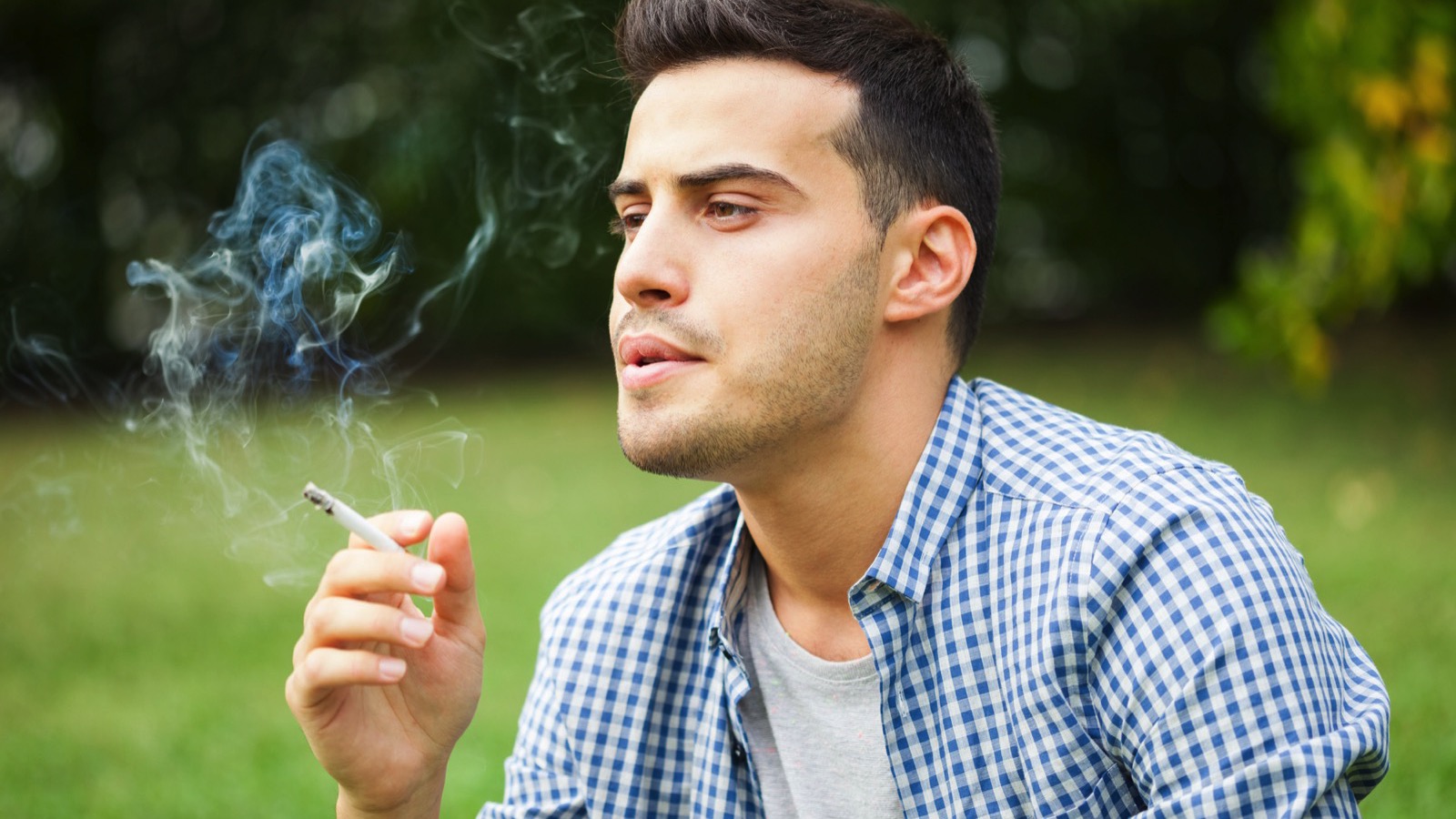 Man smoking