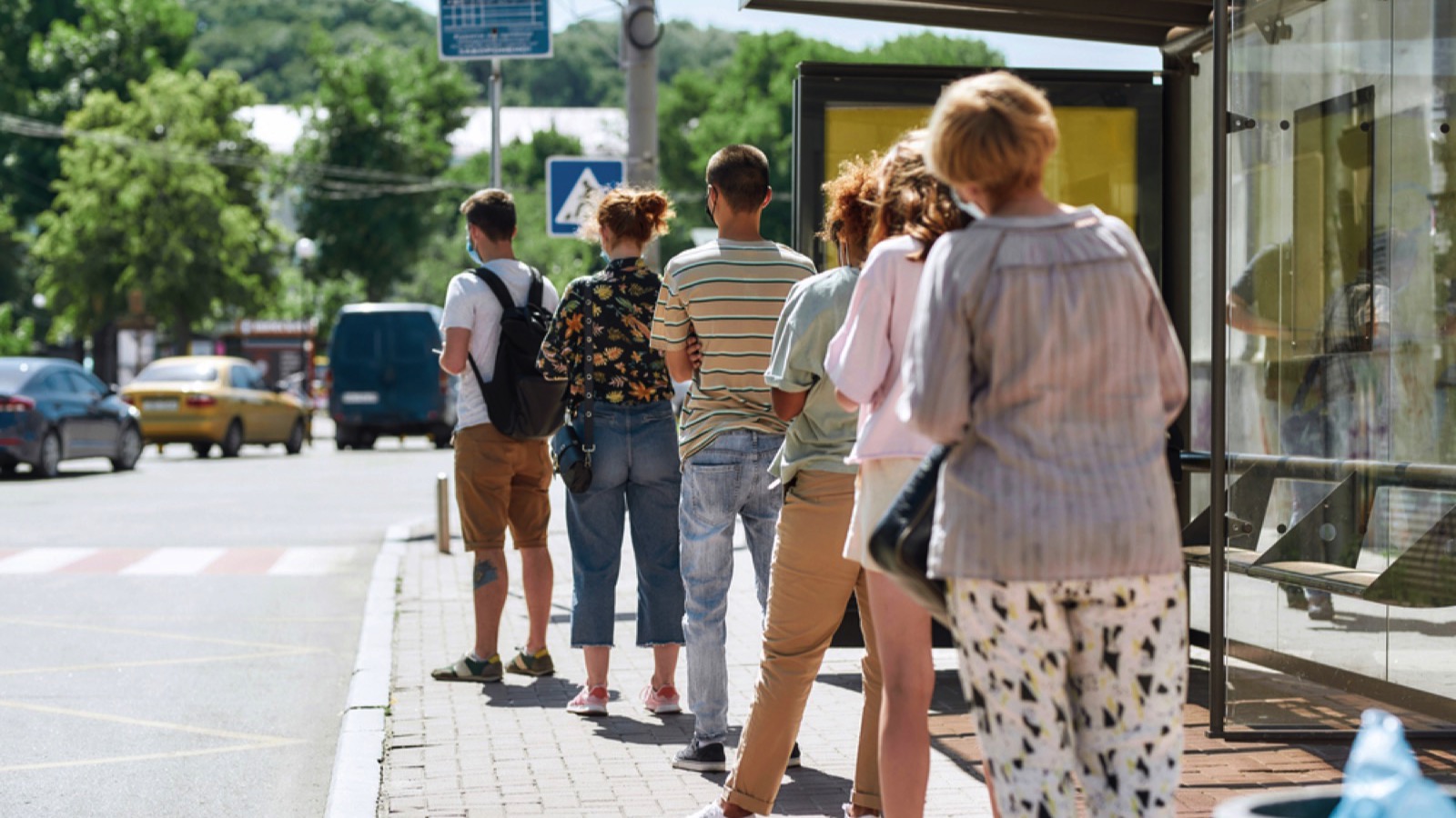 Standing in line