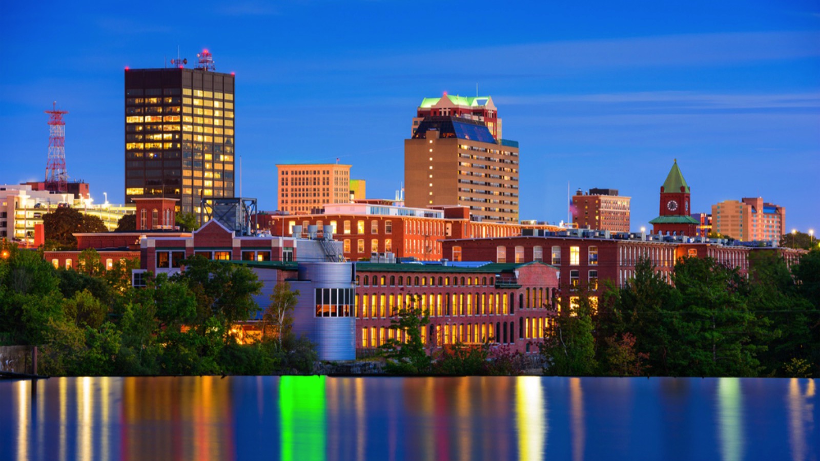 18 Most Corrupt States in the U.S., According to Recent Statistics 15 Manchester, New Hampshire, USA Skyline