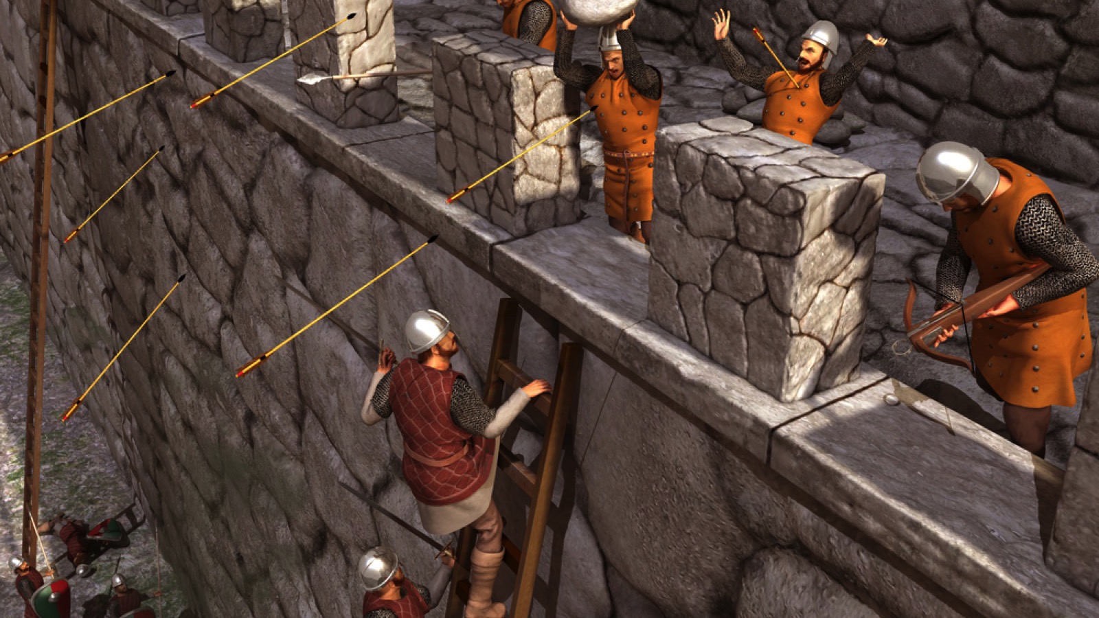 Sieges to castle